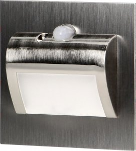 Oprawa schodowa Orno DRACO LED NEW 1,5W, oprawa schodowa podtynkowa, 12VDC, 30lm, 6000K, satyna, czujnik ruchu i zmierzchu AD-OS-6164LR6/N 6