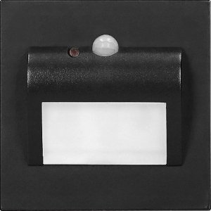 Oprawa schodowa Orno DRACO LED NEW 1,5W, oprawa schodowa podtynkowa, 12VDC, 30lm, 4000K, czarny, czujnik ruchu i zmierzchu AD-OS-6164LR4/B 2