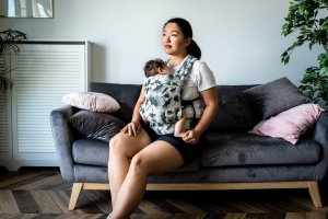 Nosidełko regulowane Qusy - Ginkgo Jungle Regulowane 3