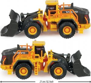 Majorette MAJORETTE Grand Koparka Spychacz Volvo 1:43 21cm 6