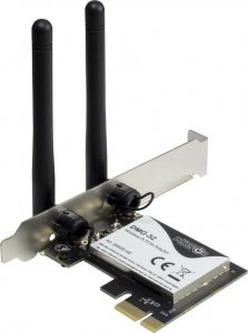 Inter-Tech Wi-Fi 5 PCIe Adapter DMG-32 2dBi Antenne  650Mbps retail 1