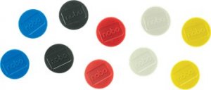 Nobo Magnesy do tablic 38 mm (1,5 kg) mix ko 3