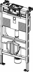 Tece TECEprofil - uniwersalny stelaż podtynkowy do WC ze spłuczką podtynkową uruchamianą z góry lub od przodu, wysokość 980 mm 2