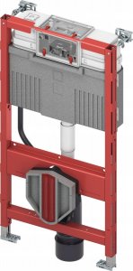 Tece TECEprofil - uniwersalny stelaż podtynkowy do WC ze spłuczką podtynkową uruchamianą z góry lub od przodu, wysokość 980 mm 3