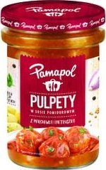 Pamapol - Pulpety w sosie pomidorowym z marchewką i pietruszką 500g 1