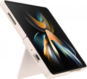 Samsung Slim Standing Cover etui do Galaxy Z Fold4 pokrowiec z podstawką piaskowy (EF-MF936CUEGWW) 4