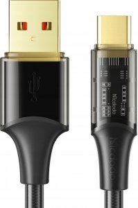 Kabel USB Mcdodo USB-A - USB-C 1.2 m Czarny (MDD41) 1