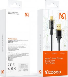 Kabel USB Mcdodo USB-A - USB-C 1.2 m Czarny (MDD41) 11