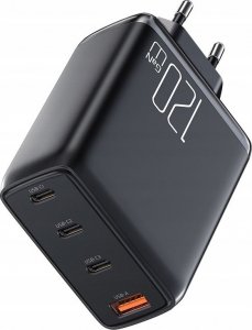 Ładowarka Mcdodo MCDODO GaN SZYBKA ŁADOWARKA DO TELEFONU USB-C/ USB 4 PORTY 120W +KABEL USB-C CH-0771 11