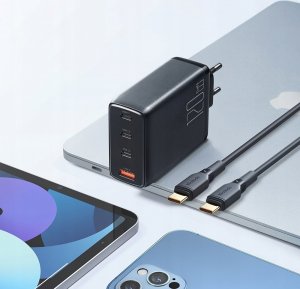 Ładowarka Mcdodo MCDODO GaN SZYBKA ŁADOWARKA DO TELEFONU USB-C/ USB 4 PORTY 120W +KABEL USB-C CH-0771 4