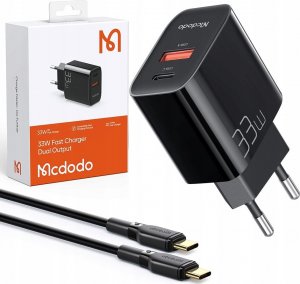 Ładowarka Mcdodo 1x USB-A 1x USB-C 2.4 A 2