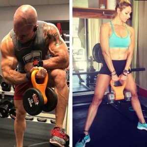 Kettlebell Uchwyt Kettlebell Do Hantli Trening Siłowy Ćwiczeń Adapter FIT4MED 6