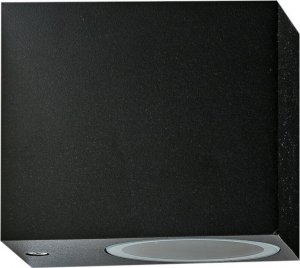 Kinkiet Azzardo Rimini 1 AZ4267 kinkiet lampa ścienna zewnętrzna 1x35W GU10 czarny 2