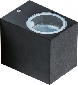 Kinkiet Azzardo Rimini 1 AZ4267 kinkiet lampa ścienna zewnętrzna 1x35W GU10 czarny 6