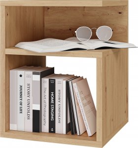 Topeshop SZAFKA NOCNA STOLIK KOMODA SYPIALNIA TINI DĄB ARTISAN 2