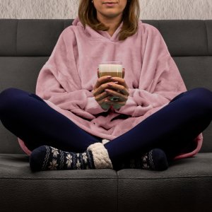 Froster Bluzair - Bluza koc - Różowy 13