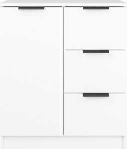 vidaXL Komody, 2 szt., białe, 60x30x70 cm, materiał drewnopochodny 5