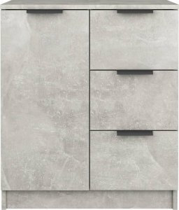 vidaXL Komody, 2 szt., szarość betonu, 60x30x70 cm 6