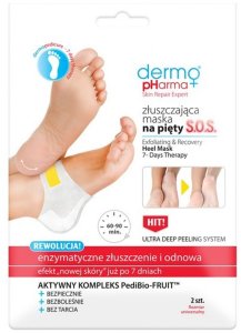 Dermo Pharma ZŁUSZCZAJĄCA MASKA NA PIĘTY S.O.S. 1