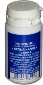 Henna Czarna Proszkowa - Henna Anna Hornung 20 G 1
