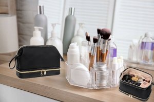 Kosmetyczka Kuferek Organizer Podróżna Kosmetyki 3