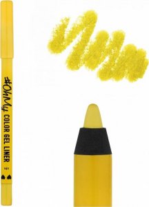 LAMEL OhMy Żelowa Kredka do oczu Color Gel Liner nr 404 - żółta  1.4g 1