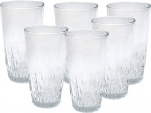 Szklanki wysokie do drinków soków Nadir Vegas zestaw 6 szklanek 330 ml 1