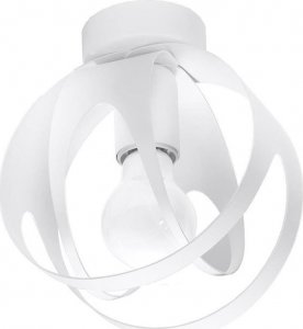 Lampa sufitowa Sollux Metalowy plafon pokojowy SL.1082 lampa sufitowa biała 1