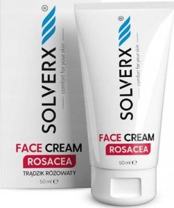 Solverx SOLVERX Rosacea Krem do twarzy na trądzik różowaty 50 ml 1