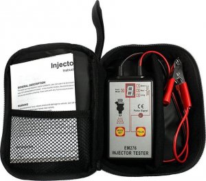 Allsun Tester wtryskiwaczy paliwa zasilacz emulator em276 2