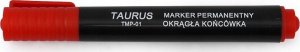INPRO Permanentny Marker TAURUS 1-3 MM Czerwony 1