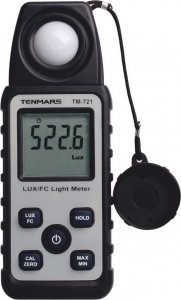 Luksomierz światłomierz 0,1~400000 lx TENMARS TM721 3