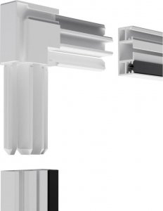 Moskitiera okno alu 100x 120 brązowa 4