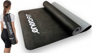 Mata TPE do Jogi i fitness czarno-szara 3