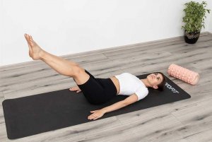 Mata TPE do Jogi i fitness czarno-szara 4