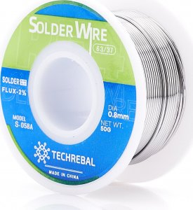 Techrebal ZESTAW PRECYZYJNA LUTOWNICA KOLBOWA TECHREBAL 60W 11