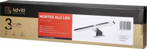 Kinkiet Orno NORTES LED 12W, lampa nad lustro, 900lm, 4000K, dł. 50 cm, aluminium AD-OM-6208L4 2