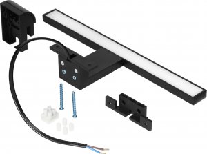 Kinkiet Orno NORTES LED 5W, lampa nad lustro, 320lm, 4000K, dł. 30 cm, plastik, czarna AD-OM-6120L4/B 6