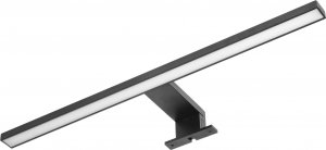 Kinkiet Orno NORTES LED 12W, lampa nad lustro, 900lm, 4000K, dł. 50 cm, aluminium, czarna AD-OM-6208L4/B 1