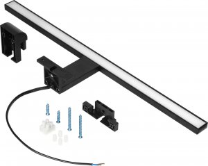 Kinkiet Orno NORTES LED 12W, lampa nad lustro, 900lm, 4000K, dł. 50 cm, aluminium, czarna AD-OM-6208L4/B 6