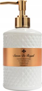 AKSAN SAVON DE ROYAL PEARL mydło w płynie WHITE, 500ml 2