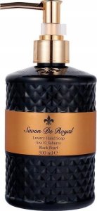 AKSAN SAVON DE ROYAL PEARL mydło w płynie BLACK, 500ml 1