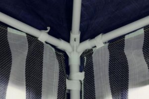 Garthen Pawilon 3x3m Namiot handlowy z wejściem PE 2