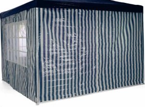 Garthen Pawilon 3x3m Namiot handlowy z wejściem PE 6