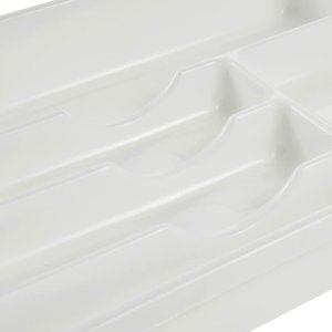 Keeeper Pojemnik Wkład Na Sztućce Rozsuwany Biały Franca 1045.. 3