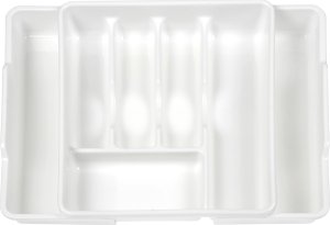 Keeeper Pojemnik Wkład Na Sztućce Rozsuwany Biały Franca 1045.. 6