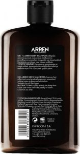 ARREN Grey szampon do włosów siwych 400ml 2