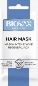 LBIOTICA / BIOVAX Biovax Prebiotic, Maska intensywnie regenerująca, 20 ml - Długi termin ważności! 1