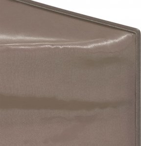 vidaXL Składany namiot imprezowy ze ściankami, taupe, 3x3 m 5