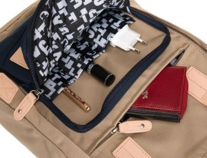 LuluCastagnette Sportowy plecak z wodoodpornej tkaniny - 4